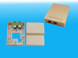 PC86型双口光纤桌面盒 SC LC 明装桌面盒基本材料 86型